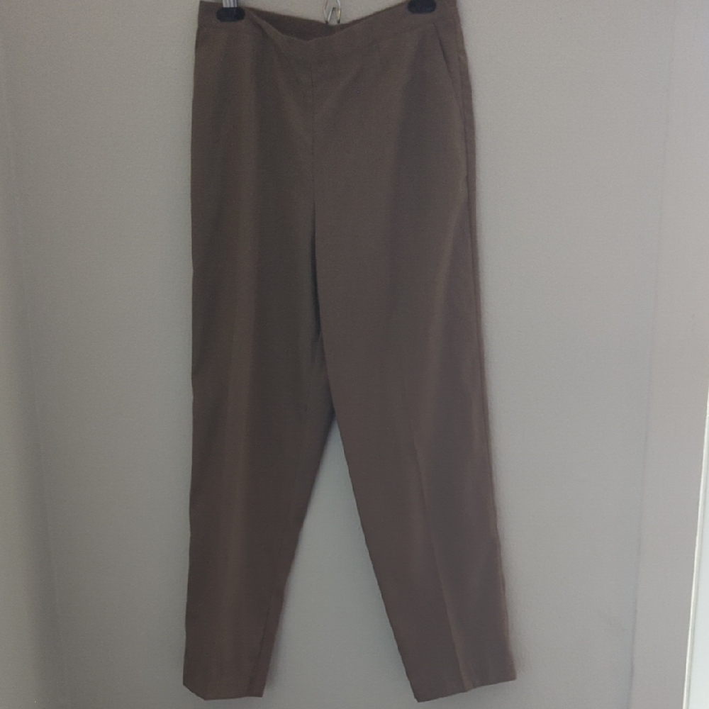 Alfred Dunner Men's Tan Dress Pants